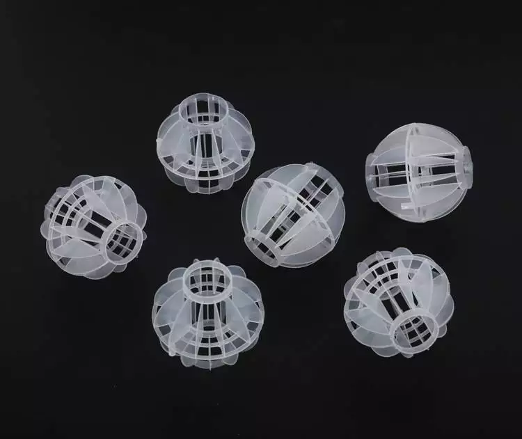 Plastic Multi-Faceted Hollow Sphere - Industrial Packing for Gas-Liquid Contact